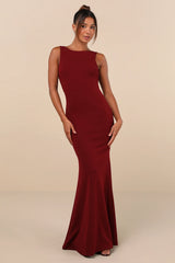 Love In Your Eyes Ivory Knotted Mermaid Maxi Dress