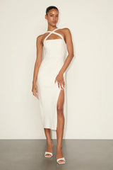 Momentous Moments Black Lace Backless Maxi Dress
