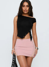 Dupont Mini Skirt Blush Pink