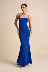 Imre Black Sleeveless Mermaid Maxi Dress