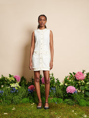 Meadow Tweed Mini Dress