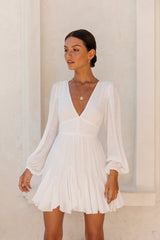 Going Solar Dress White