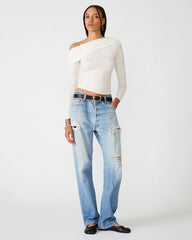 RYDER KNIT TOP CREAM