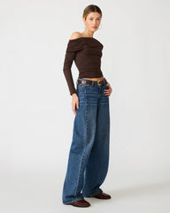 RYDER KNIT TOP WALNUT