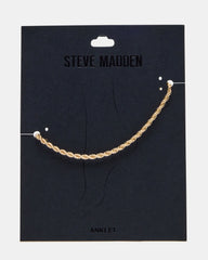 ROPE CHAIN ANKLET GOLD