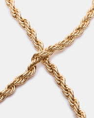 ROPE CHAIN ANKLET GOLD