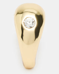 DOME TOE RING GOLD