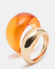RESIN RING SET BROWN
