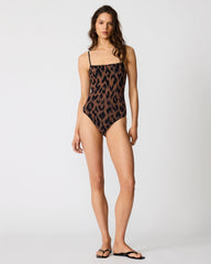 STATIC LEOPARD ONE PIECE SWIMSUIT