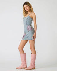 GISELLA DRESS SEABREEZE BLUE