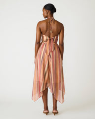 DALINA DRESS STRIPE MULTI
