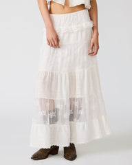 TARRYN SKIRT SNOW WHITE
