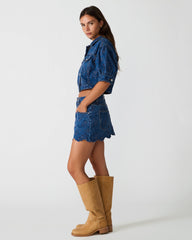 DELILAH SKORT BLUE DEPTHS