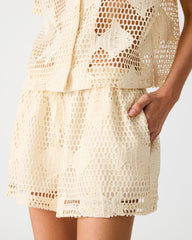 SANDRA SHORT IVORY
