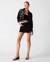 BRIGHTIN SKORT WASHED BLACK