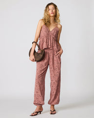 BRYNA TOP BURNT CORAL