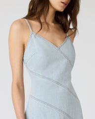 ELLIS DRESS HAZEY BLUE