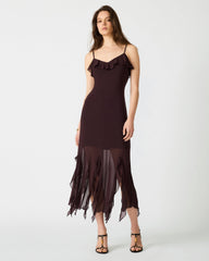 MARIANE DRESS CHOCOLATE