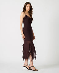 MARIANE DRESS CHOCOLATE