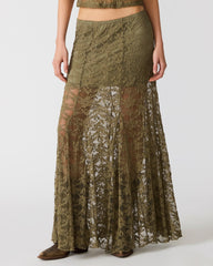 MIRABEL SKIRT MOUNTAIN GREEN