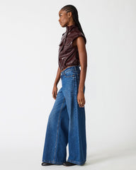 LUXIE VEST DEEP FIG