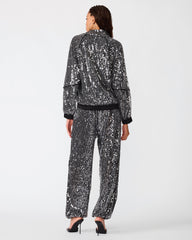 JACEY JACKET BLACK SEQUIN