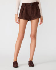 EVANDA SHORT DARK CHOCOLATE