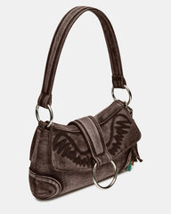 ALBANY BAG TAN DENIM