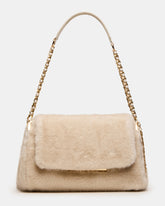 COLETTE BAG FAUX FUR NATURAL
