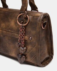 ELIDE BAG DISTRESSED BROWN