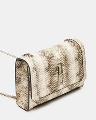 LARISA PYTHON BAG BONE/MULTI