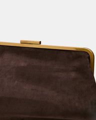 SEFINA BAG BROWN SUEDE