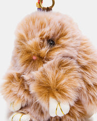 BUNNY BAG CHARM CHESTNUT