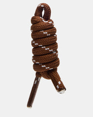 CORD SHOE CHARM BROWN