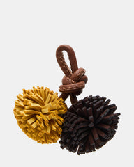 POM SHOE CHARM BROWN/MULTI