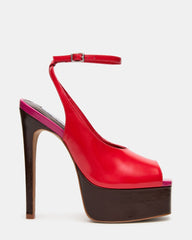 ALARIC RED LEATHER
