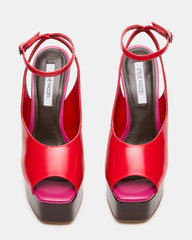 ALARIC RED LEATHER