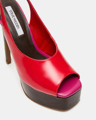 ALARIC RED LEATHER