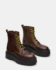BUFFY BROWN LEATHER
