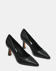 DELLA BLACK LEATHER