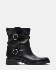 DENIS BLACK LEATHER