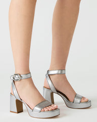 ELIDA SILVER LEATHER