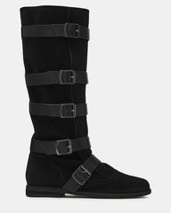 INDIO BLACK SUEDE