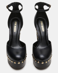 KAIA BLACK LEATHER
