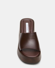 LEORA BROWN LEATHER
