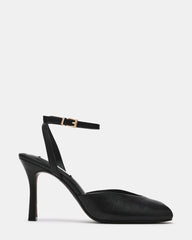 LYSANDRA BLACK LEATHER