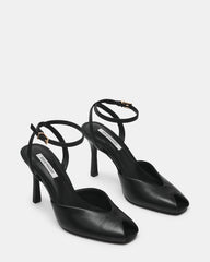 LYSANDRA BLACK LEATHER