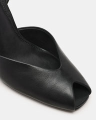 LYSANDRA BLACK LEATHER
