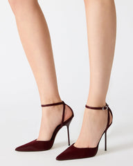 MORRIE DARK CHERRY TECHNO FABRIC