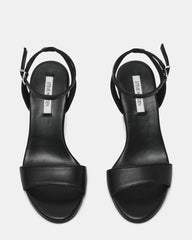 MYKA BLACK LEATHER
